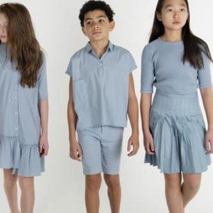 New! COCO BLANC 12 yr Teal Green Chino Shorts